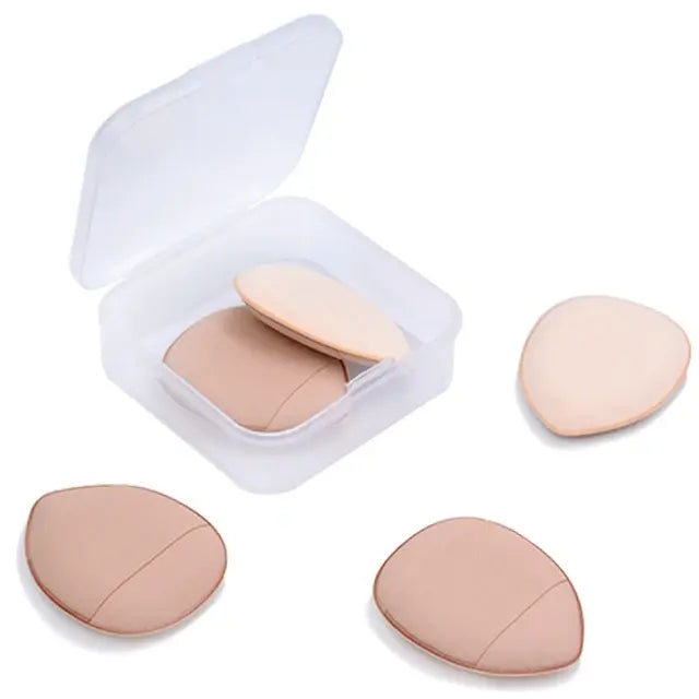 5/10Pcs Mini Finger Puff Foundation Small Air Cushion Powder Sponge Face Concealer BB Cream Cosmetic Applicator Makeup Tools